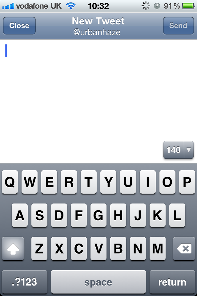 Compose Tweet Screen